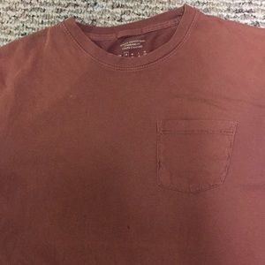URBAN OUTFITTERS MAROON/BURGUNDY TEE
